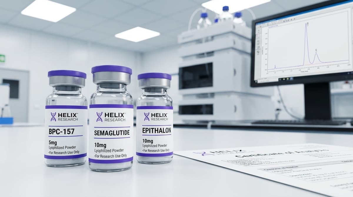 MiPeptidos Quality Control Laboratory