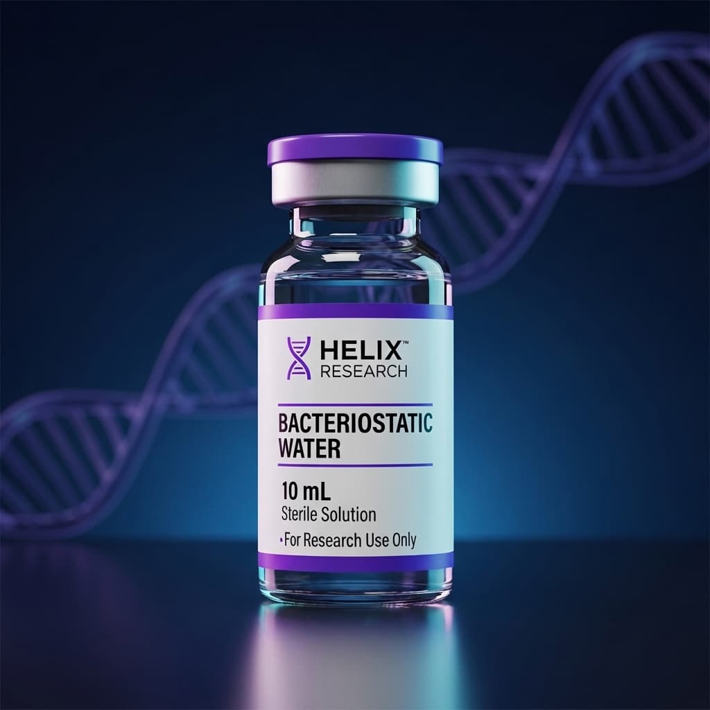 Bacteriostatic Water - Front - MiPeptidos