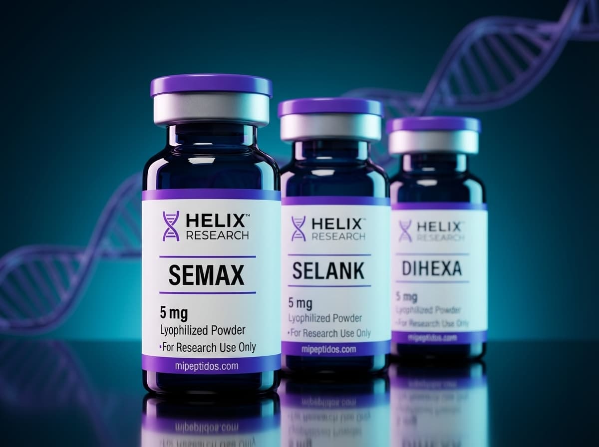 Nootropic Pathway Study Kit research kit - Artistic - MiPeptidos