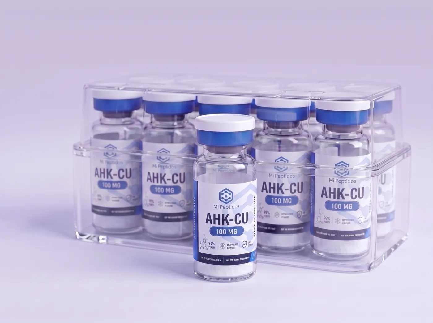 AHK-Cu 100 mg, caja de 10 viales