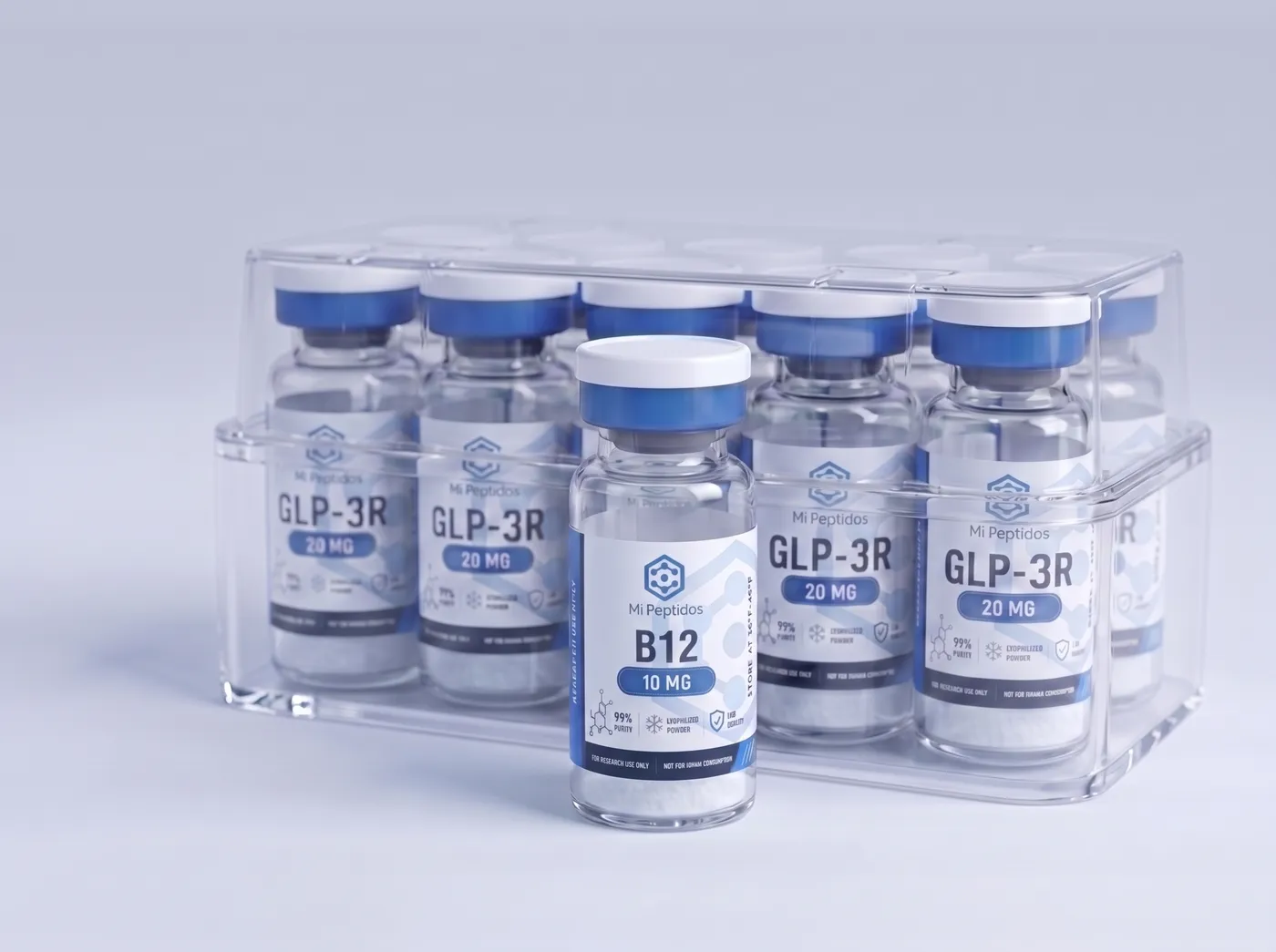 B12 10 mg, caja de 10 viales