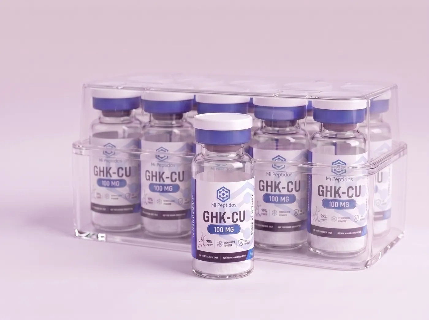 GHK-Cu 100 mg, box of 10 vials
