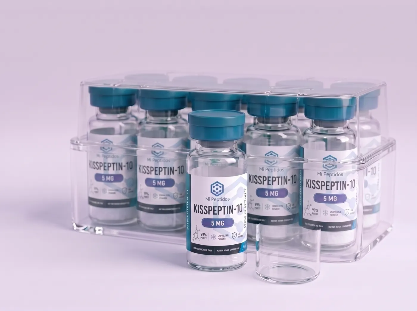 Kisspeptin-10 5 mg, caja de 10 viales