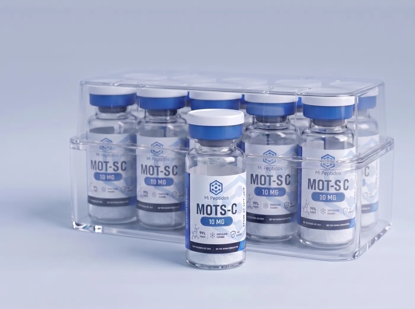 MOTS-C 10 mg, box of 10 vials