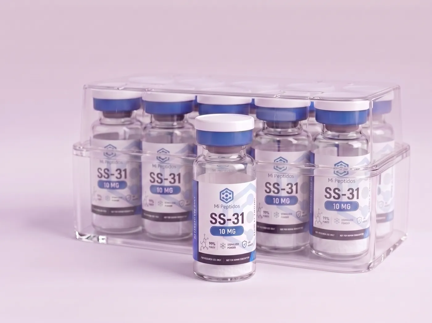 SS-31 10 mg, caja de 10 viales