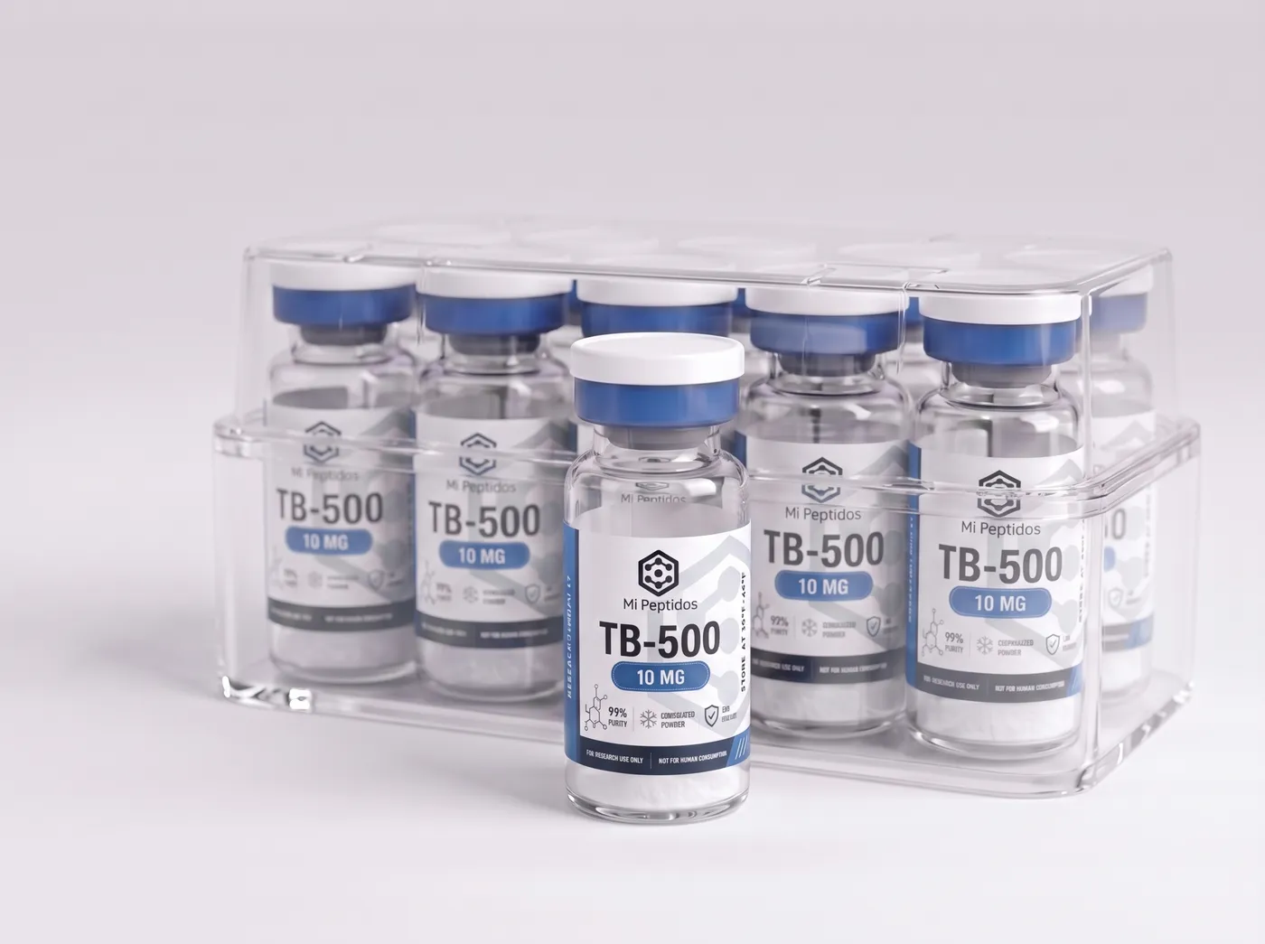 TB-500 10 mg, caja de 10 viales