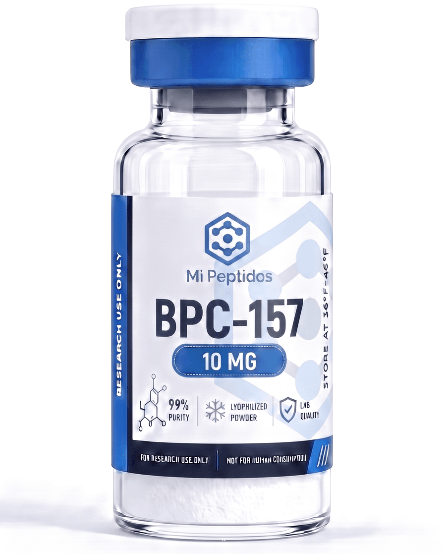 Research vial of BPC-157