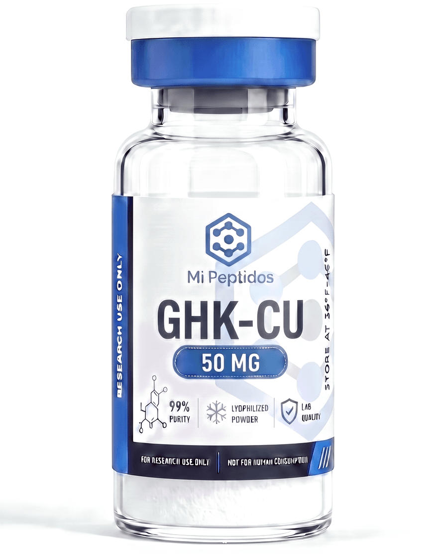 Research vial of GHK-Cu